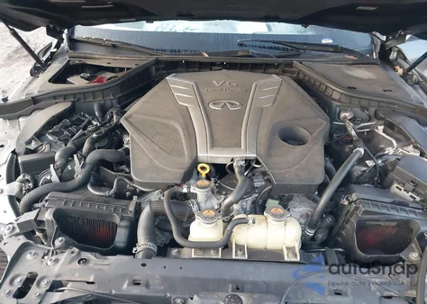 2018 Infiniti Q50 3.0T Luxe from USA, damaged, VIN JN1EV7AR9JM440650